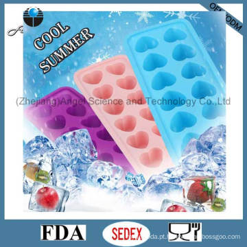 Molde de sorvete de silicone de 12 cavidades também para bolos, pudim, pirulitos e chocolate Si21